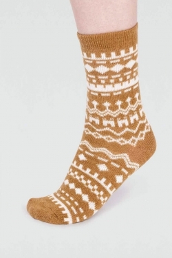 Archa Wool Fairisle Design Socks