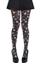 Shoe Bag Print tights multi