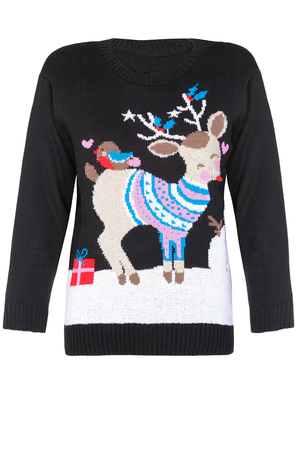 Christmas Baby Deer Sweater