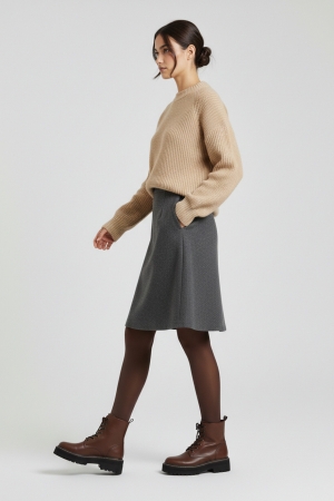 120 Denier 3D Tights in Chocolate