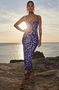 Sienna Midaxi Dress in Lilac Leopard