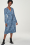 Saraband Printed Tencel™ Bamboo Wrap-Dress