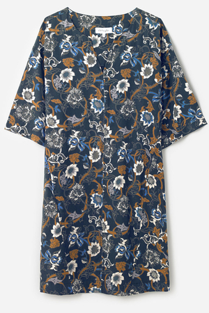De Morgan Tencel™ Organic Cotton Printed Tunic-Dress