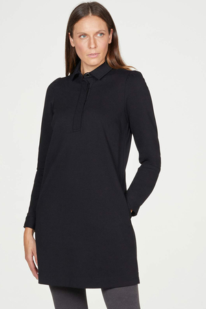 Henrietta Organic Cotton Jersey Shift Dress