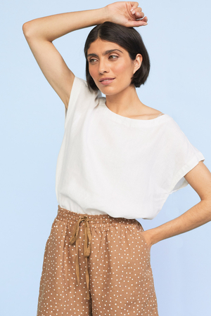 The Perfect Hemp Top in White