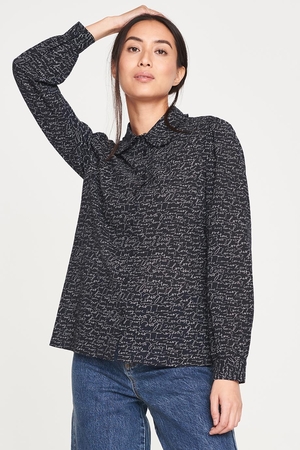 Lumina Love Print Organic Cotton Shirt