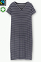 Dria Fairtrade and GOTS Organic Cotton Striped Dress
