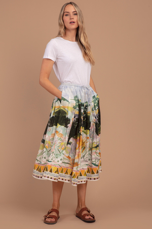 Hansel Tencel™ Organic Cotton Midi Skirt