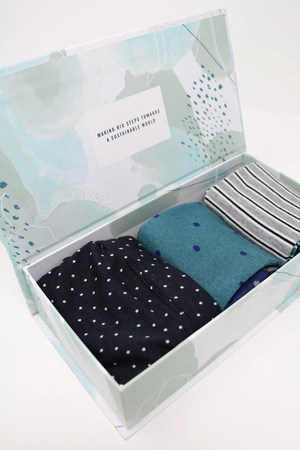 Bamboo Organic Cotton Underwear & Bamboo Socks Gift Box