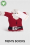 MENS Christmas GOTS Organic Cotton Socks in a Bag