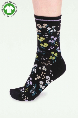 Laney GOTS Organic Cotton Socks in Black