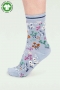 Laney GOTS Organic Cotton Socks in Foam Blue