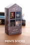 MENS Christmas 4 Bamboo Organic Cotton Socks in a Gift Box