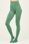 Bamboo Tights in Foam Green