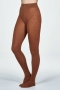 Bamboo Tights in Toffee Brown