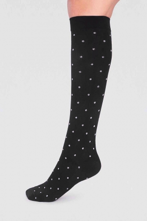 Essential Flight Recycled Nylon Socks in Black