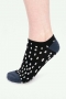 Serena Bamboo Organic Cotton Socks in Black