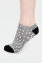 Serena Bamboo Organic Cotton Socks in Marle Grey