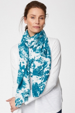 Toile De Jouy Bamboo Scarf