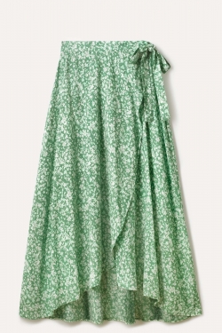 Cassia Tencel™ Floral Long Wrap-Skirt