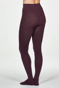 Bamboo Tights in Fig