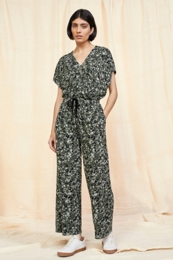 Pepita Bamboo & Organic Cotton Wrap Front Jumpsuit
