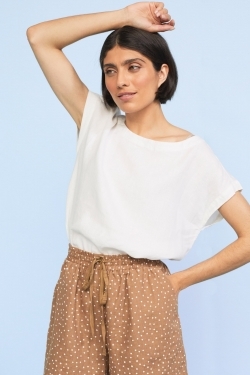 The Perfect Hemp Top in White